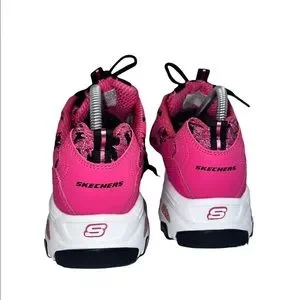 Skechers Shoes Skechers Dlites Fancy Leopard Sneakers Size